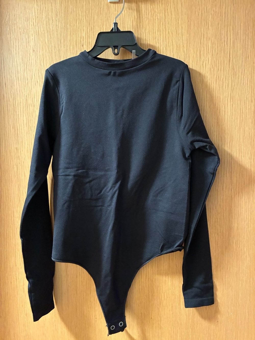 Vici Black Long Sleeve Bodysuit